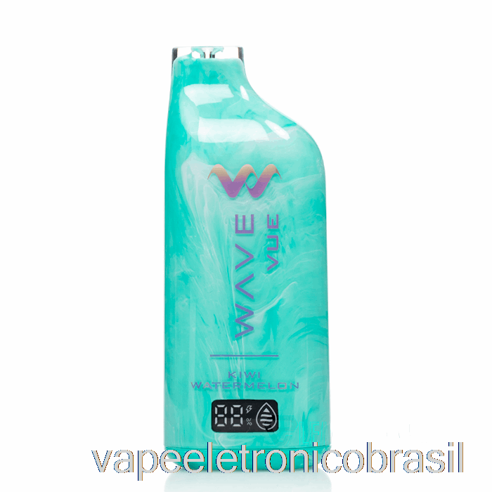 Vape Eletrônico Wave Vue 10000 Descartável Kiwi Melancia